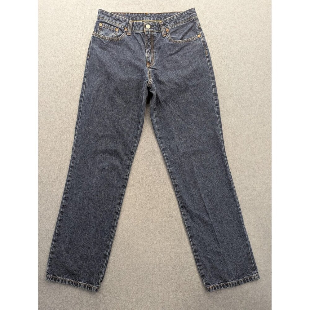 Polo Jeans Co Ralph Lauren Jeans Womens SZ 6/32 Blue Relaxed Straight Leg Denim